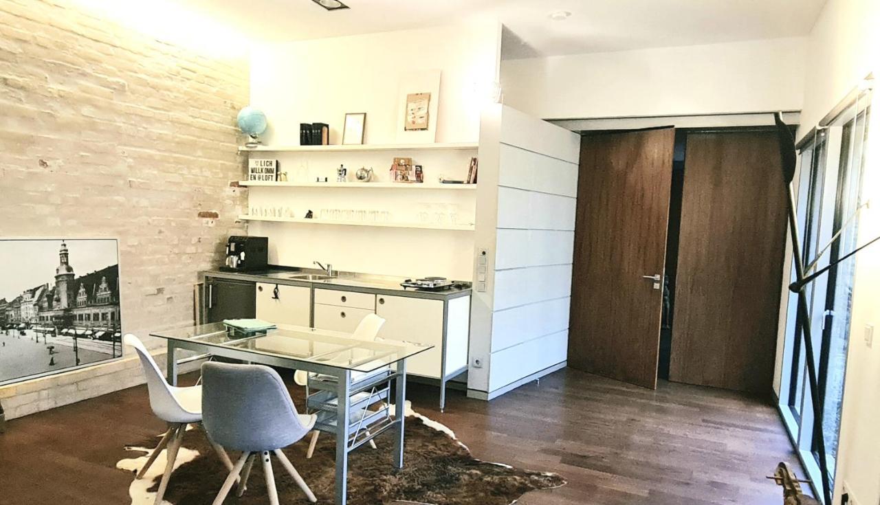 דירות לייפציג Loft Im Hundertjaehrigen Backhaus מראה חיצוני תמונה