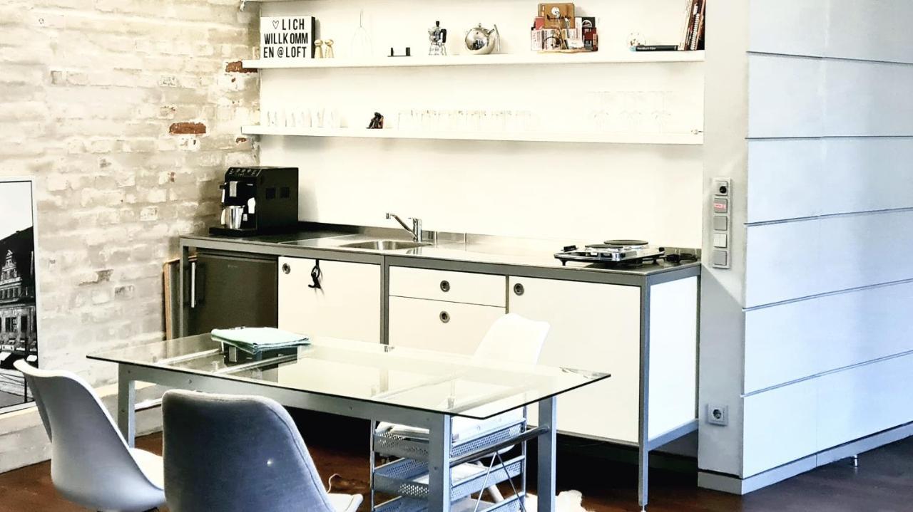 דירות לייפציג Loft Im Hundertjaehrigen Backhaus מראה חיצוני תמונה