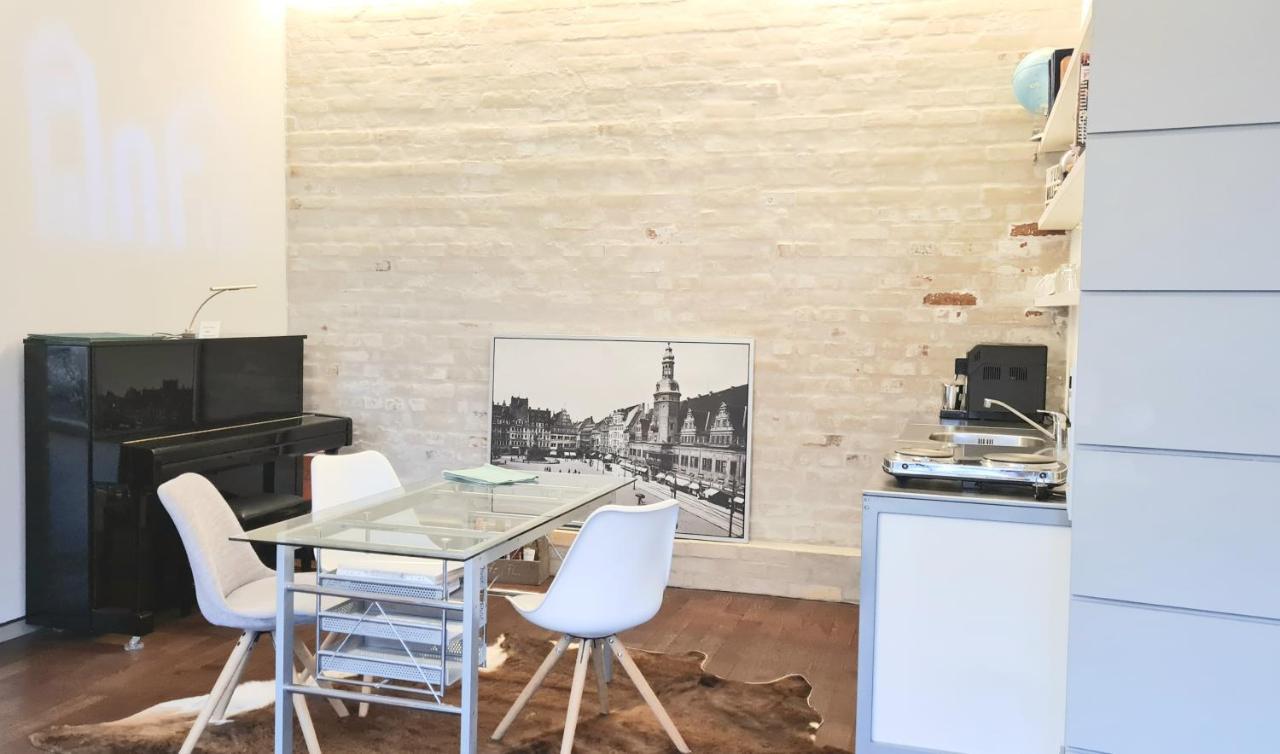 דירות לייפציג Loft Im Hundertjaehrigen Backhaus מראה חיצוני תמונה